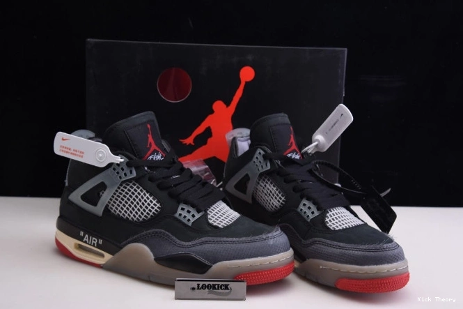 Kicktheory x Retro Bred Jordan Air White CV9388-001 4 Off 0803